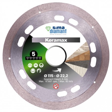 Disco De Diamante Keramax Mm Sima